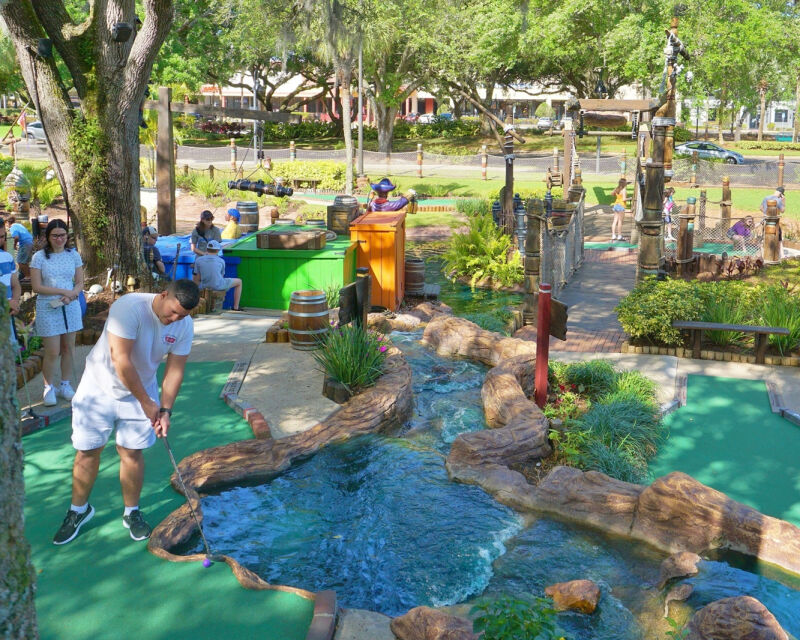 Pirate's Cove Adventure Golf Orlando