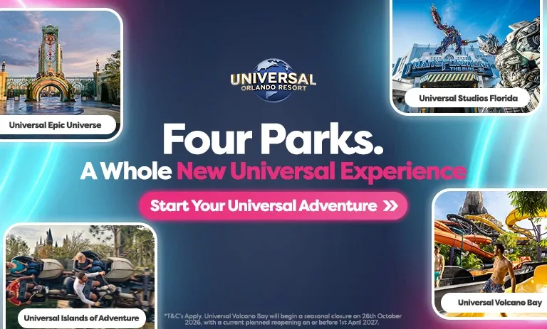 All Four Universal Park Tickets Available