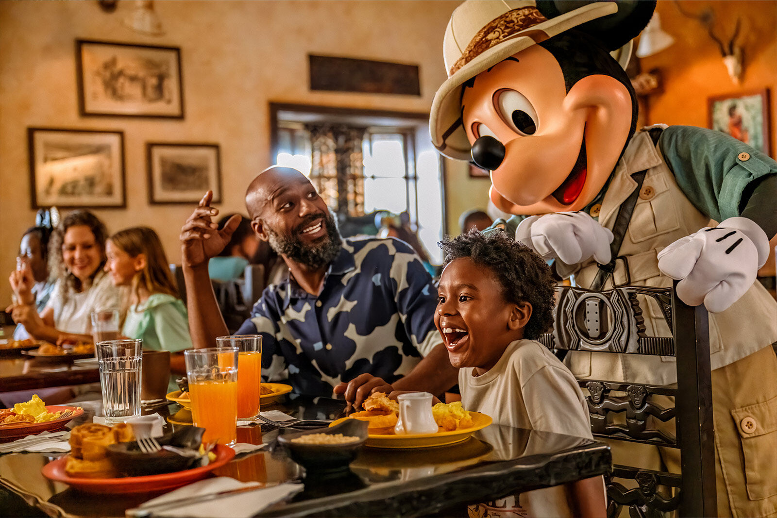 Table Service and Buffet Restaurants at Disney's Animal Kingdom Theme Park