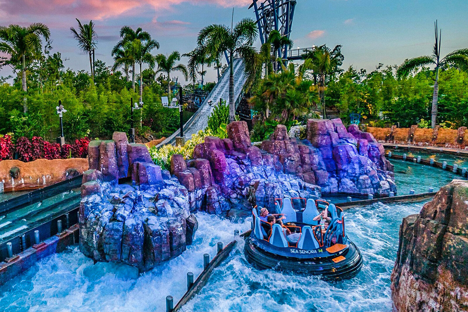 Infinity Falls at SeaWorld Orlando