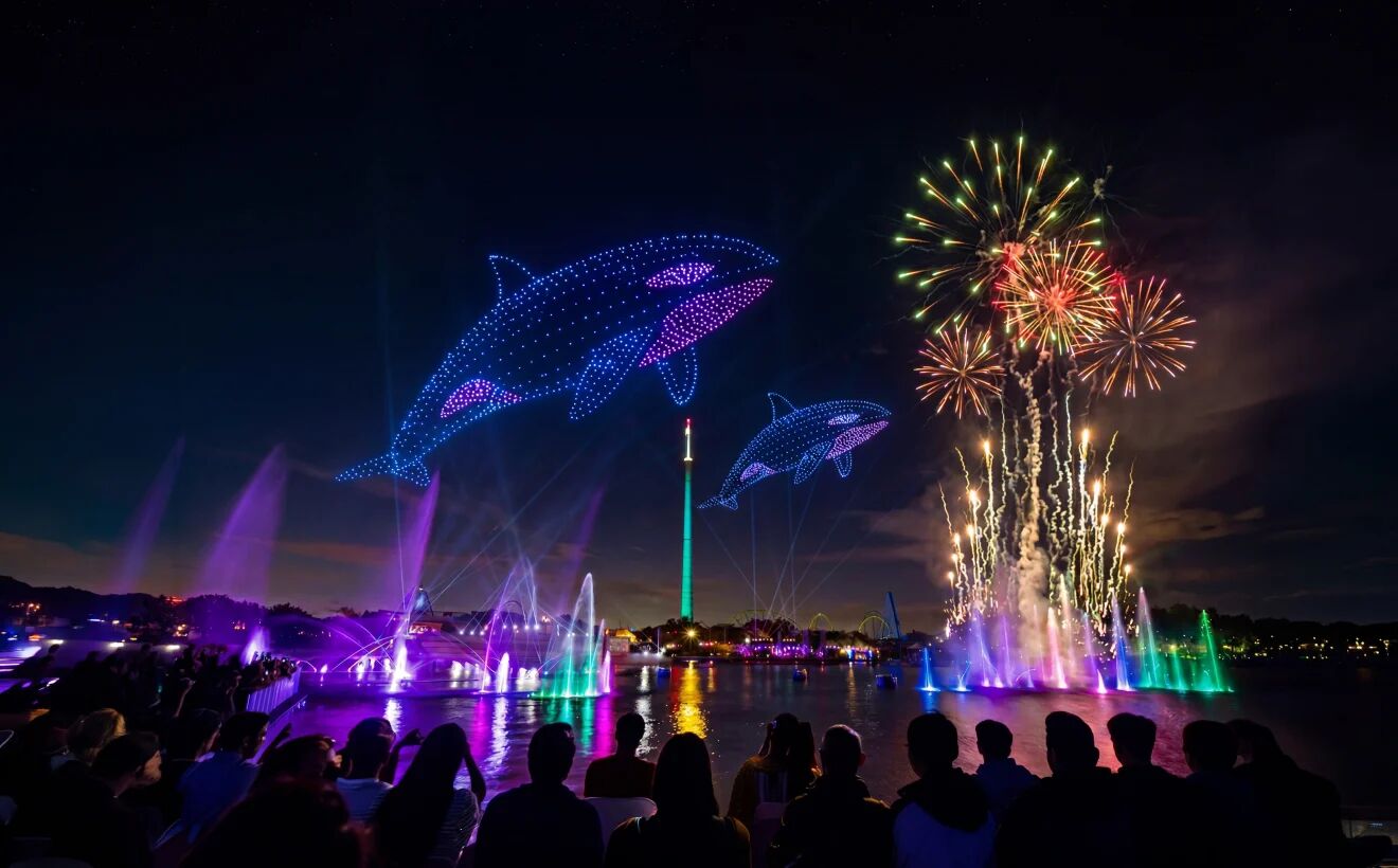 ALL NEW: Electric Ocean at SeaWorld Orlando
